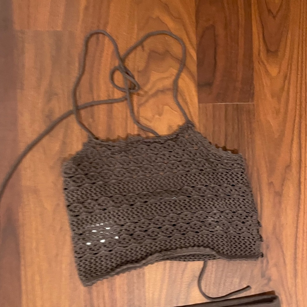 Reformation Brown Crochet Set - Picture 6 of 9